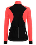 SANTINI Kerékpáros dzseki béléssel - CORAL BENGAL LADY - rózsaszín