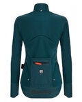 SANTINI Kerékpáros dzseki béléssel - VEGA EXTREME LADY - zöld