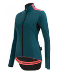 SANTINI Kerékpáros dzseki béléssel - VEGA EXTREME LADY - zöld