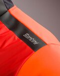 SANTINI Kerékpáros dzseki béléssel - VEGA ABSOLUTE - narancssárga
