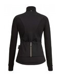 SANTINI Kerékpáros dzseki béléssel - CORAL BENGAL LADY - fekete