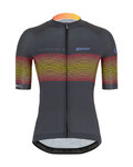 SANTINI Rövid ujjú kerékpáros mez - LA VUELTA 2020 - fekete