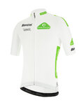 SANTINI Rövid ujjú kerékpáros mez - LA VUELTA 2020 - fehér