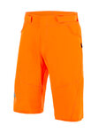 SANTINI Rövid kerékpáros nadrág kantár nélkül - SELVA MTB - narancssárga