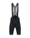 SANTINI Rövid kerékpáros nadrág kantárral - LA VUELTA 2018 - fekete