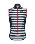SANTINI Kerékpáros mellény - LA VUELTA 2018 - kék/fehér