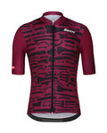 SANTINI Rövid ujjú kerékpáros mez - LA VUELTA 2018 - lila/fekete