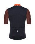 SANTINI Rövid ujjú kerékpáros mez - ORIGINE  - narancssárga/fekete