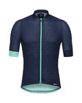 SANTINI Rövid ujjú kerékpáros mez - SOFFIO - kék