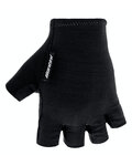 SANTINI Kerékpáros kesztyű rövid ujjal - CUBO - fekete
