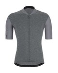 SANTINI Rövid ujjú kerékpáros mez - COLORE - szürke
