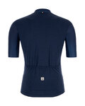 SANTINI Rövid ujjú kerékpáros mez - COLORE - kék