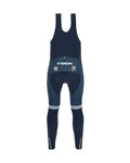 SANTINI Hosszú kerékpáros nadrág kantárral - TREK 2021 WINTER - kék