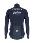 SANTINI Kerékpáros dzseki béléssel - TREK SEGAFREDO 2021 - kék