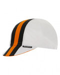 SANTINI Kerékpáros sapka - BENGAL - fekete/fehér/narancssárga