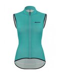 SANTINI Kerékpáros mellény - NEBULA PURO LADY - világoskék