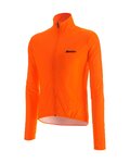 SANTINI Kerékpáros szélálló dzseki - NEBULA WINDPROOF - narancssárga