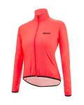 SANTINI Kerékpáros szélálló dzseki - NEBULA WINDPROOF W - rózsaszín