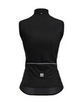 SANTINI Kerékpáros mellény - NEBULA WINDPROOF W - fekete