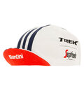 SANTINI Kerékpáros sapka - TREK SEGAFREDO 2020 - fehér/kék