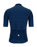 SANTINI Rövid ujjú kerékpáros mez - UCI RAINBOW CLASSE - kék
