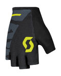 SCOTT Kerékpáros kesztyű rövid ujjal - ASPECT SPORT GEL SF - sárga/szürke