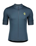 SCOTT Rövid ujjú kerékpáros mez - ENDURANCE 10 - kék