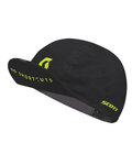 SCOTT Kerékpáros sapka - NO SHORTCUTS - fekete/sárga