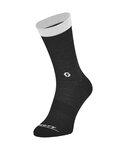 SCOTT Klasszikus kerékpáros zokni - TRAIL CREW - szürke