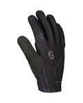 SCOTT Kerékpáros kesztyű hosszú ujjal - RC TEAM - szürke/fekete