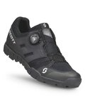 SCOTT Kerékpáros cipő - SPORT CRUS-R BOA ECO - ezüst/fekete