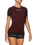 SIX2 Rövid ujjú kerékpáros póló - TS1 II - bordó