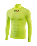 SIX2 Hosszú ujjú kerékpáros póló - TS3 C - sárga
