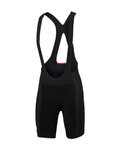 SPORTFUL Rövid kerékpáros nadrág kantárral - TOTAL COMFORT - fekete