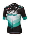 SPORTFUL Rövid ujjú kerékpáros mez - BORA HANSGROHE 2020 - zöld/fekete