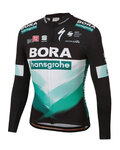 SPORTFUL Hosszú ujjú kerékpáros mez - BORA 2020 WINTER - zöld/fekete