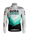 SPORTFUL Kerékpáros dzseki béléssel - BORA HANSGROHE 2021 - zöld/szürke