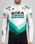 SPORTFUL Kerékpáros dzseki béléssel - BORA HANSGROHE 2021 - zöld/szürke