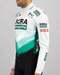 SPORTFUL Kerékpáros dzseki béléssel - BORA HANSGROHE 2021 - zöld/szürke