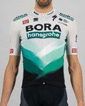 SPORTFUL Rövid ujjú kerékpáros mez - BORA HANSGROHE 2021 - szürke/zöld