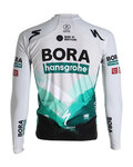 SPORTFUL Hosszú ujjú kerékpáros mez - BORA 2021 WINTER - szürke/zöld