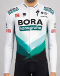 SPORTFUL Hosszú ujjú kerékpáros mez - BORA 2021 WINTER - szürke/zöld