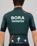 SPORTFUL Rövid ujjú kerékpáros mez - BORA HANSGROHE 2021 - zöld