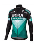 SPORTFUL Kerékpáros dzseki béléssel - BORA 2019 PARTIAL - fekete/zöld