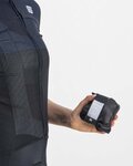 SPORTFUL Kerékpáros mellény - HOT PACK EASYLIGHT - fekete