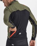 SPORTFUL Kerékpáros szélálló dzseki - FIANDRE PRO MEDIUM - zöld/fekete