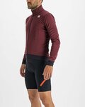 SPORTFUL Kerékpáros szélálló dzseki - FIANDRE PRO MEDIUM - piros/fekete