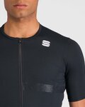 SPORTFUL Rövid ujjú kerékpáros mez - MATCHY - fekete