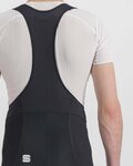 SPORTFUL Rövid kerékpáros nadrág kantárral - NEO BIBKNICKER 3/4 - fekete