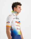SPORTFUL Kerékpáros nyakmelegítő - TOTAL ENERGIES 2022 - narancssárga/fehér/kék/sárga